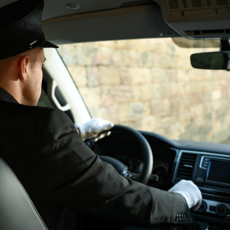 Black Car Service, point of view shot